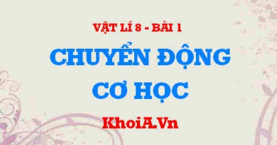 Làm thế nào để biết một vật chuyển động hay đứng yên, tính tương đối của chuyển động và đứng yên - Vật lí 8 bài 1